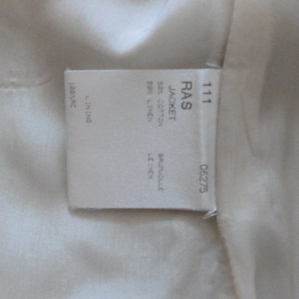 Carolina Herrera Cotton and Linen Blazer - Picture 11 of 11